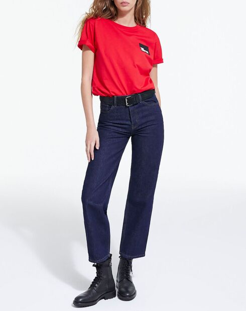 Rauwe blauwe Straight Brut jeans