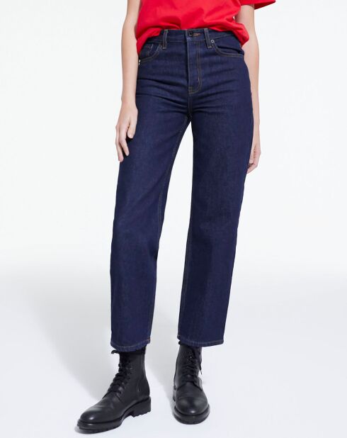 Rauwe blauwe Straight Brut jeans