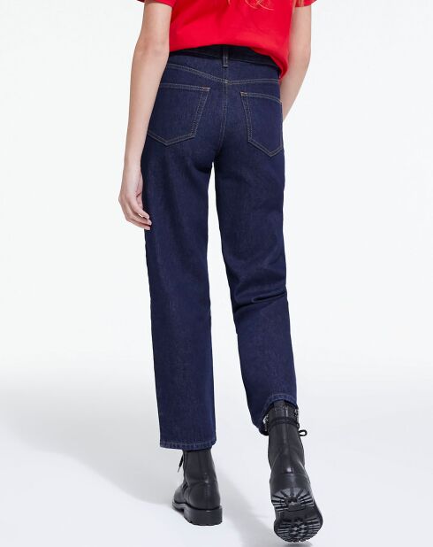 Rauwe blauwe Straight Brut jeans