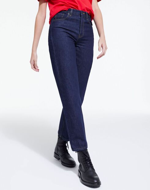 Rauwe blauwe Straight Brut jeans