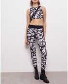 Legging Logo noir