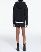 Jupe en Logo Jacquard noir/gris foncé