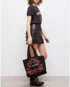 Jupe en Cuir courte noire
