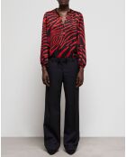 Pantalon 100% Laine noir