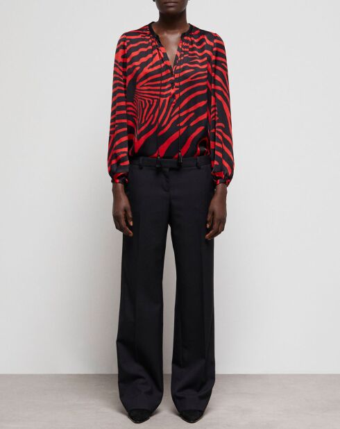 Pantalon 100% Laine noir