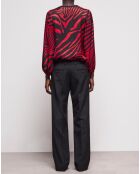 Pantalon 100% Laine noir