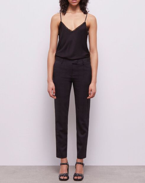 Pantalon de costume noir