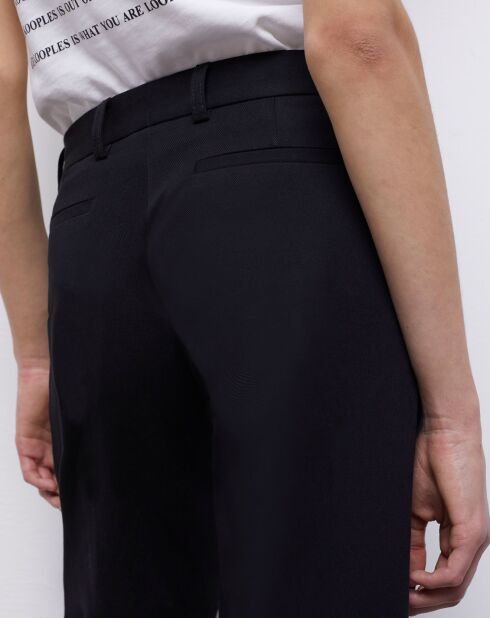 Pantalon large noir