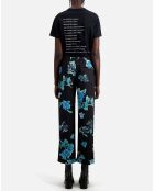 Pantalon imprimé noir