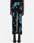 Pantalon imprimé noir