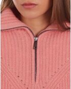 Pull en Laine mélangée rose