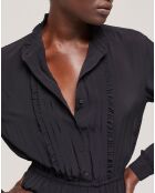 Robe courte décolletée noire