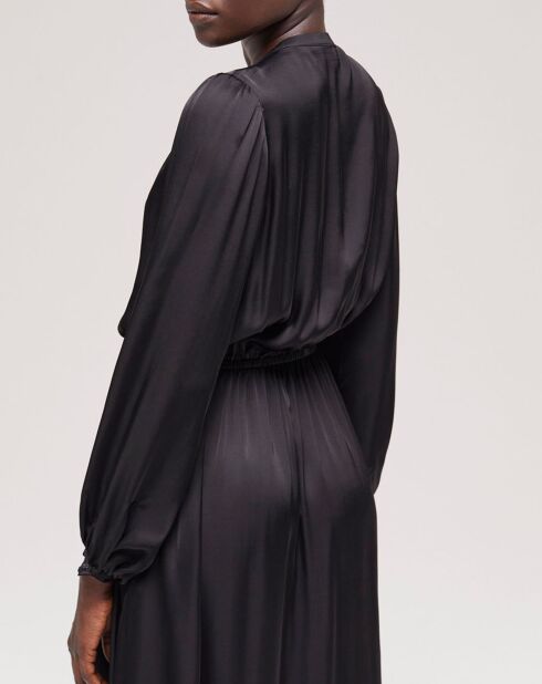 Robe longue noire