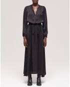 Robe longue noire