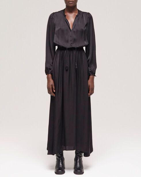 Robe longue noire