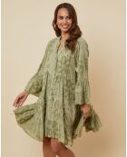 Robe Gwen vert kaki