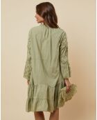 Robe Gwen vert kaki