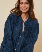 Robe Gwen bleu marine