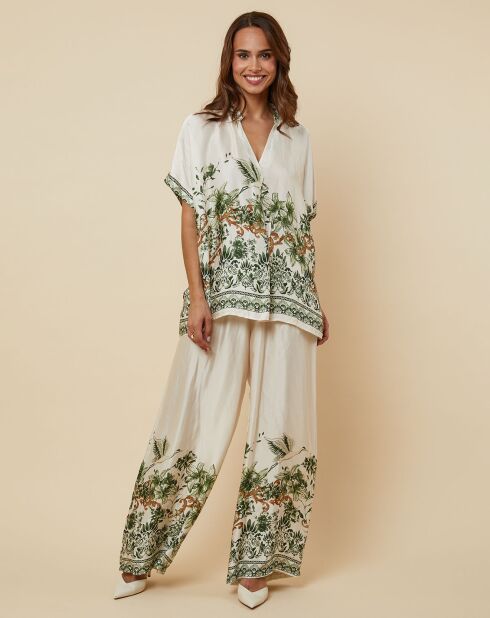 Chemise Celeste vert kaki