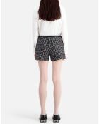 Short en Tweed noir