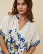 Chemise Celeste bleu marine
