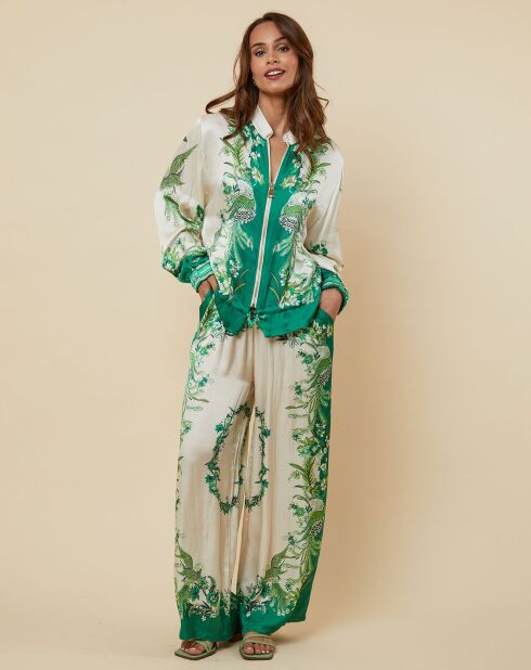 Chemise Georgina verte