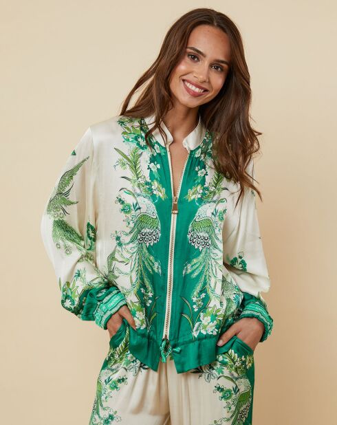 Chemise Georgina verte