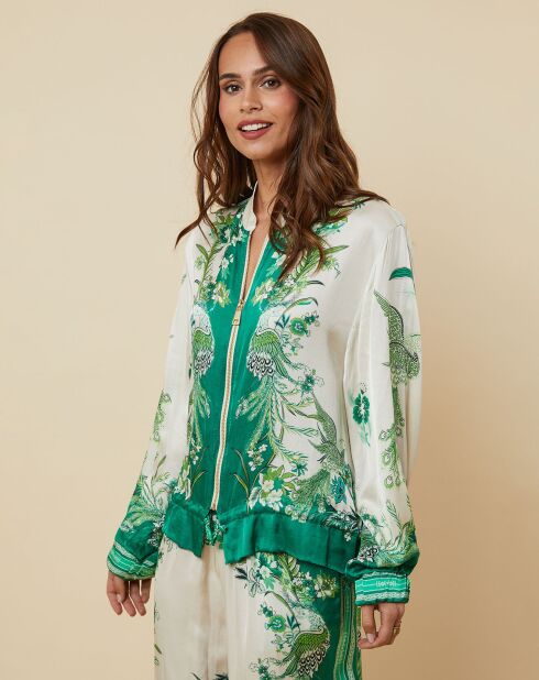 Chemise Georgina verte