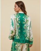 Chemise Georgina verte