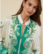 Chemise Georgina verte