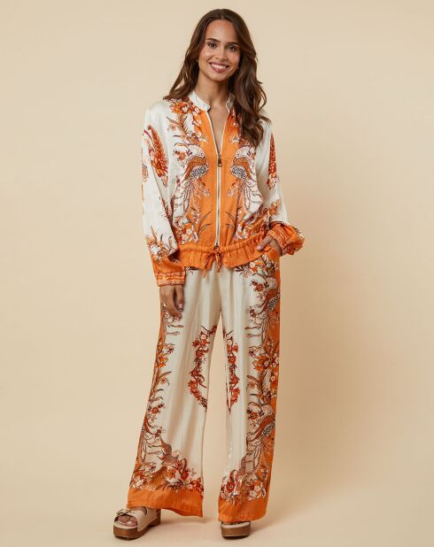 Chemise Georgina orange