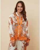 Chemise Georgina orange