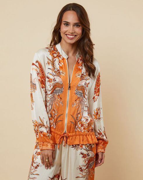 Chemise Georgina orange
