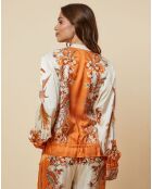 Chemise Georgina orange