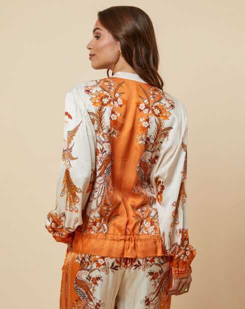 Chemise Georgina orange