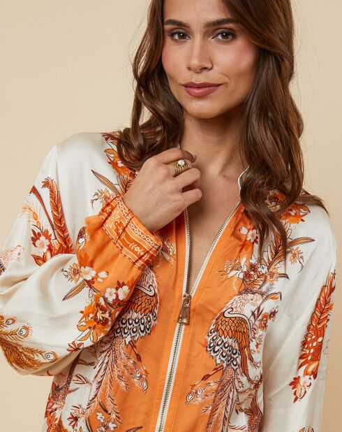 Chemise Georgina orange