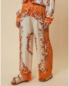 Pantalon Pepita orange
