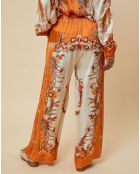 Pantalon Pepita orange