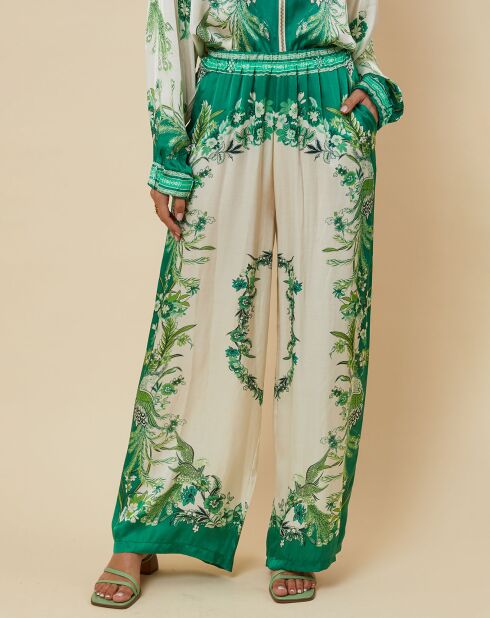 Pantalon Pepita vert