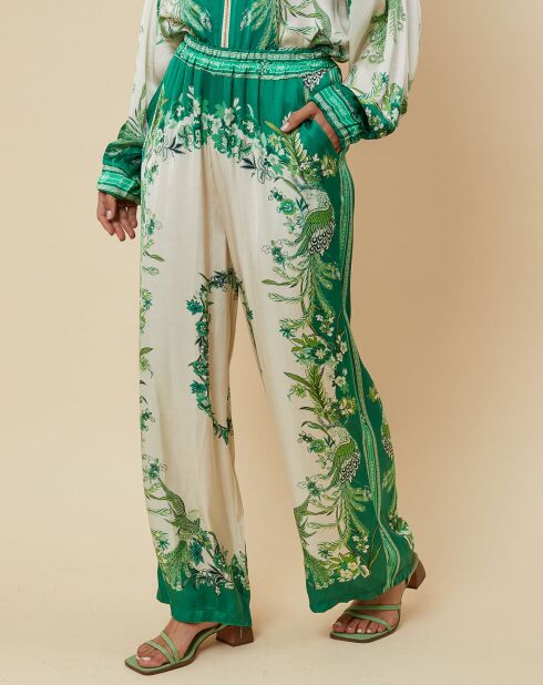 Pantalon Pepita vert