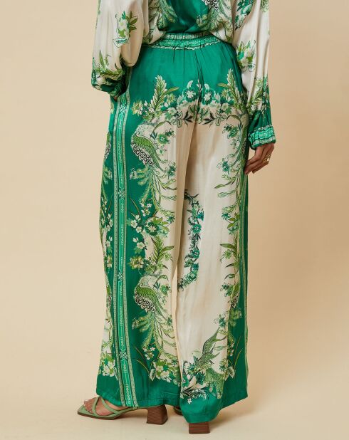 Pantalon Pepita vert