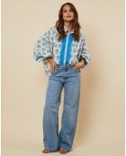 Chemise Cassandra bleue
