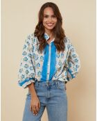 Chemise Cassandra bleue