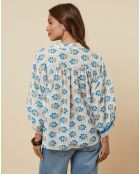 Chemise Cassandra bleue