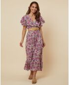 Robe Rosanna fuchsia