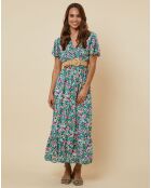 Robe Rosanna verte
