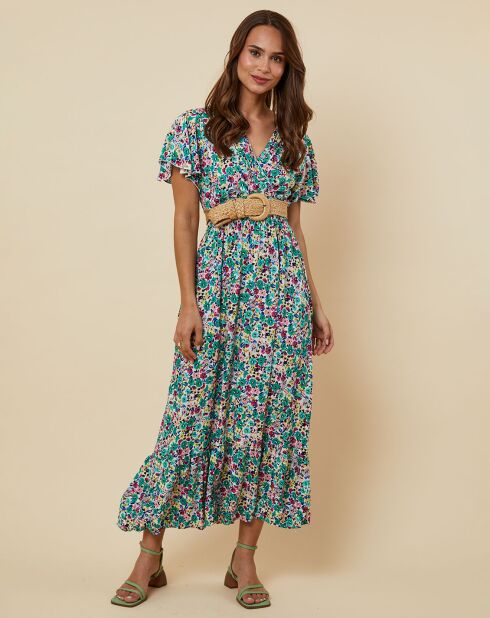Robe Rosanna verte