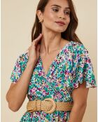 Robe Rosanna verte