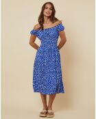 Robe Rokia bleu royal