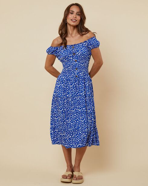 Robe Rokia bleu royal